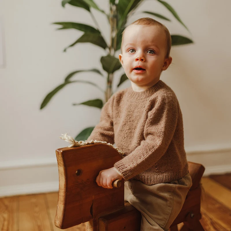 STRICKANLEITUNG | BABY PULLOVER SAYIN