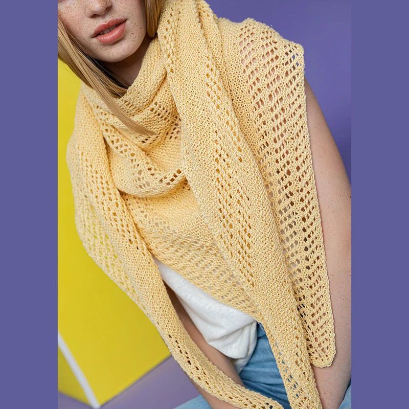 STRICKANLEITUNG | DREIECKSTUCH PURNA