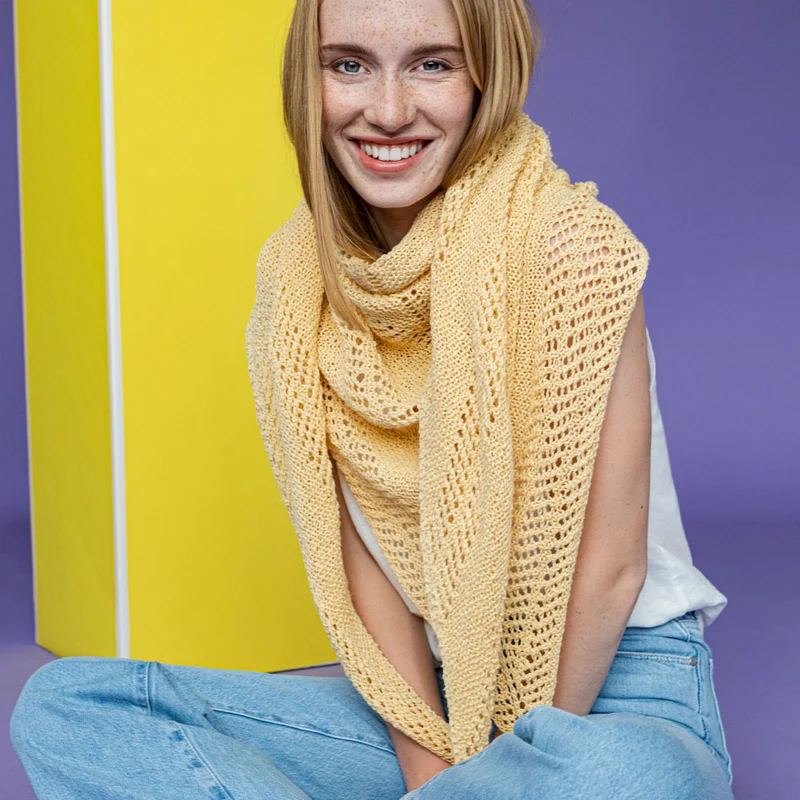 STRICKANLEITUNG | DREIECKSTUCH PURNA