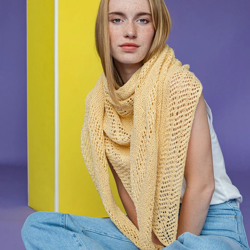 STRICKANLEITUNG | DREIECKSTUCH PURNA