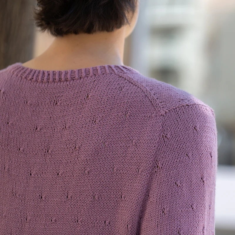 STRICKANLEITUNG | BUTTON BLOUSE