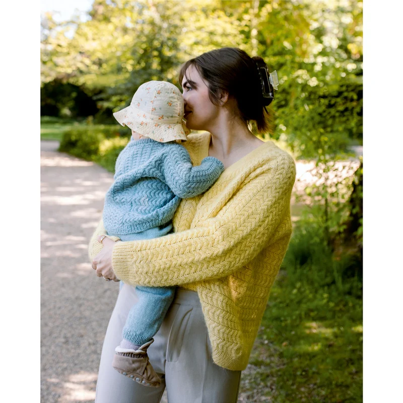 Buch Mirror Knits · One for Mini, One for Me von Ann-Kathrin Stoll – Vol. 1 (Spring/Summer)
