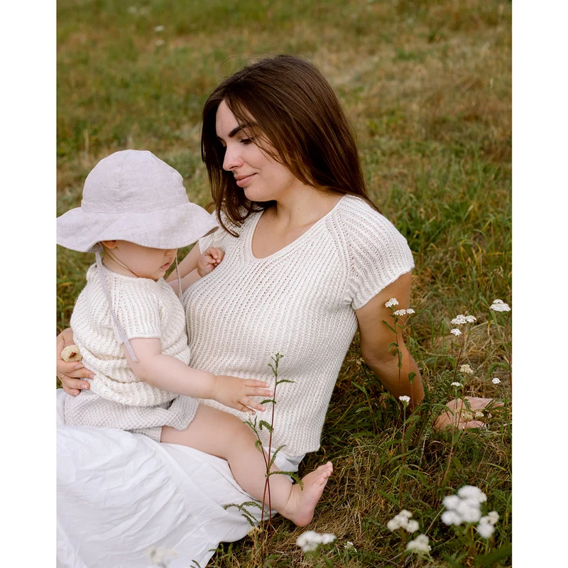 Buch Mirror Knits · One for Mini, One for Me von Ann-Kathrin Stoll – Vol. 1 (Spring/Summer)