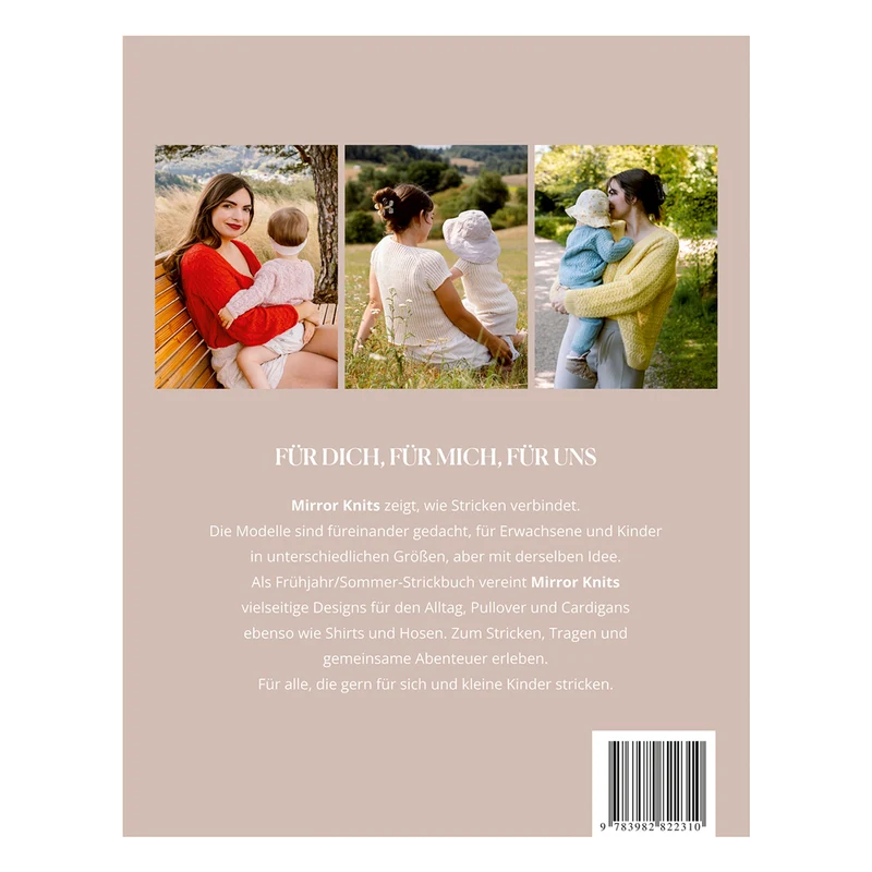 Buch Mirror Knits · One for Mini, One for Me von Ann-Kathrin Stoll – Vol. 1 (Spring/Summer)