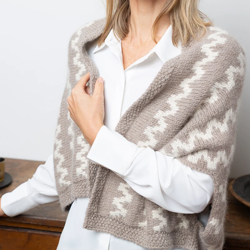 STRICKANLEITUNG | ZIGZAG CAPE
