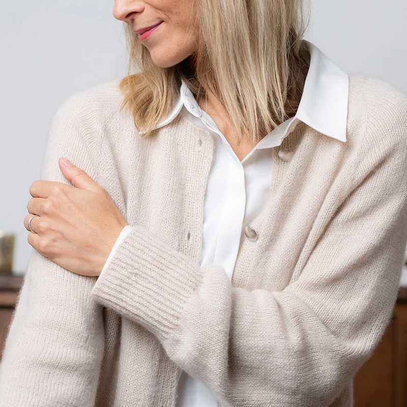STRICKANLEITUNG | VELVET LINE CARDIGAN