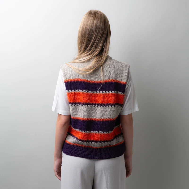 STRICKANLEITUNG | SLIPPED COLOR VEST