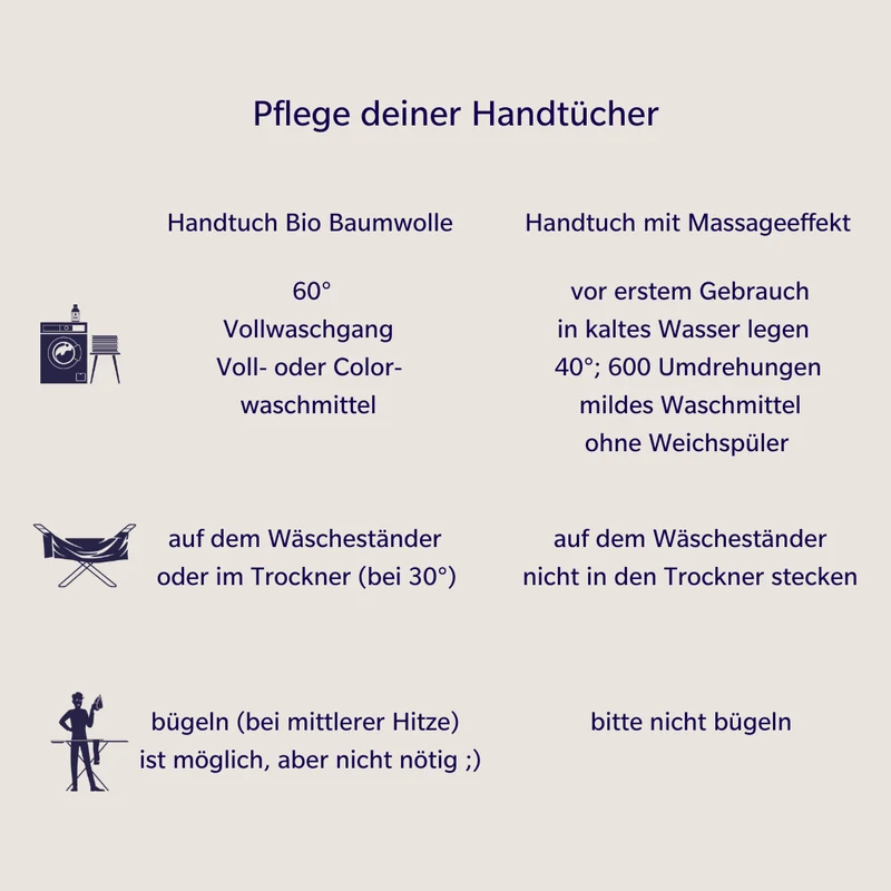 Handtuch Bio-Baumwolle