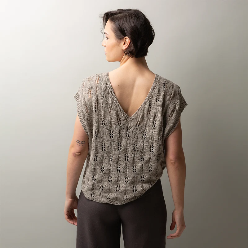 STRICKANLEITUNG | T-SHIRT ASPEN LEAF