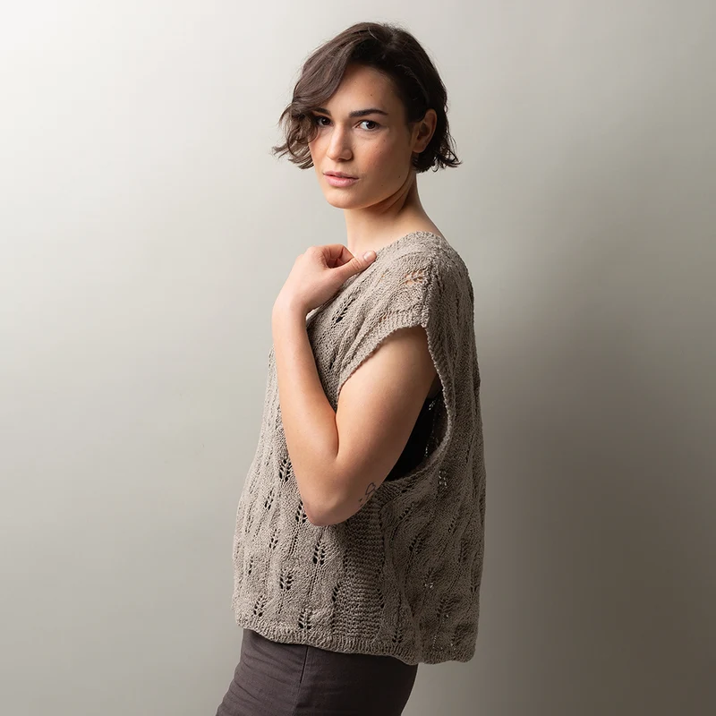 STRICKANLEITUNG | T-SHIRT ASPEN LEAF