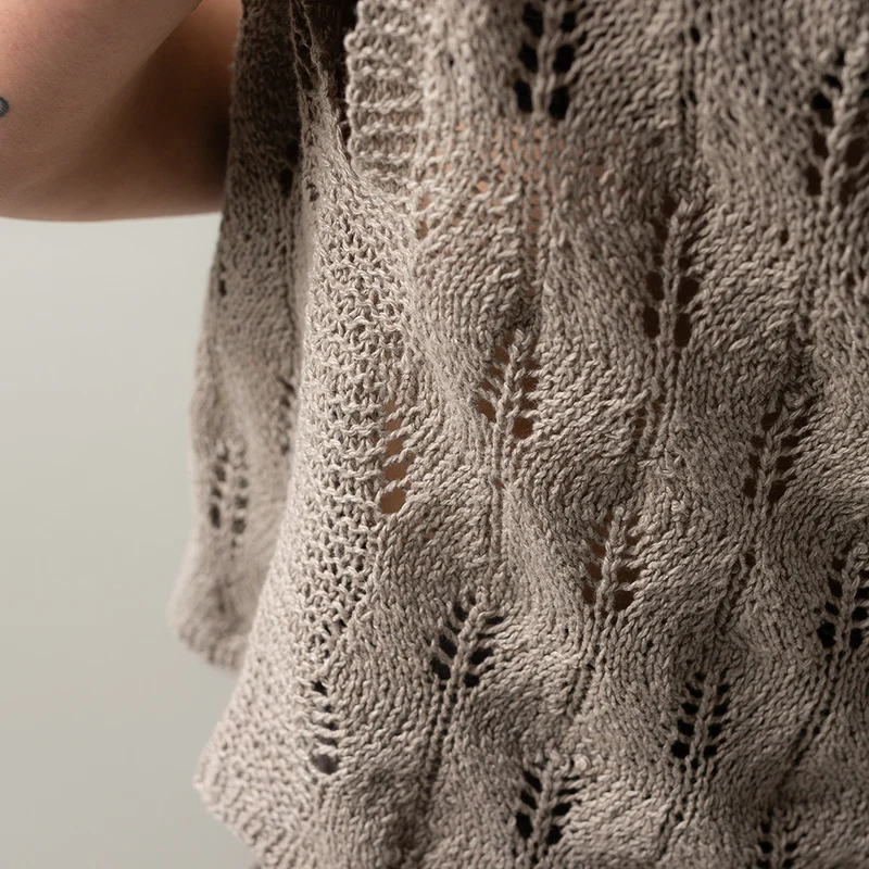 STRICKANLEITUNG | T-SHIRT ASPEN LEAF