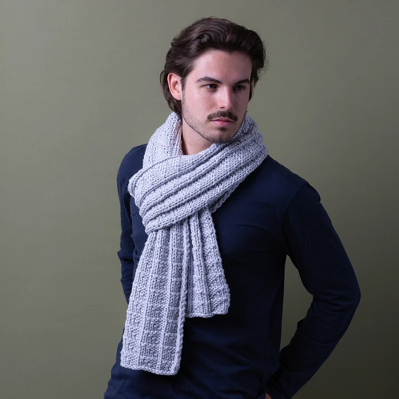 STRICKANLEITUNG | SCHAL GRAPHIC VOLUME