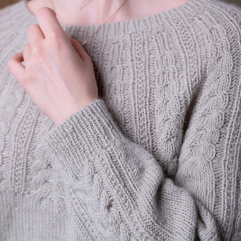 STRICKANLEITUNG | PULLOVER WINTER SUNBEAMS