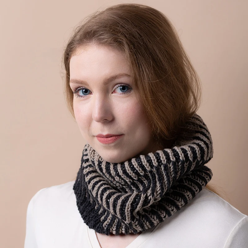 STRICKANLEITUNG | COWL DESERT SHADE