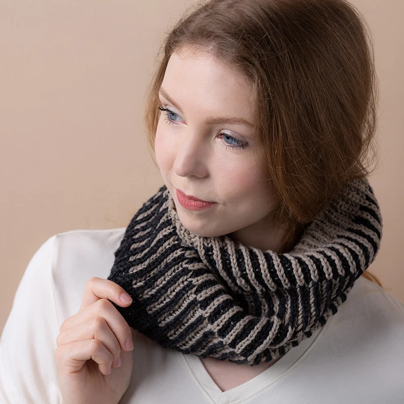 STRICKANLEITUNG | COWL DESERT SHADE