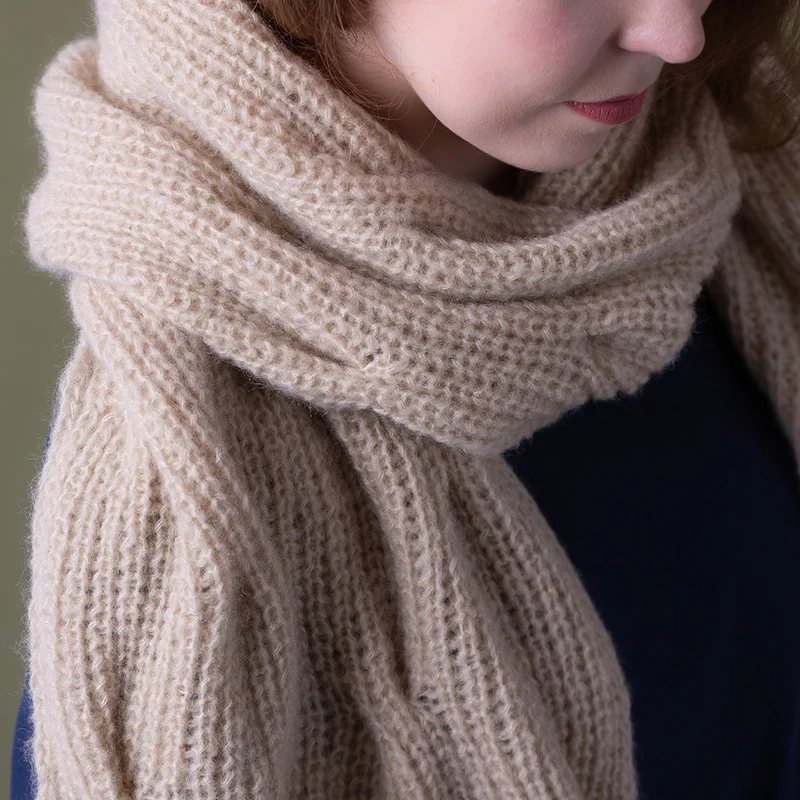 STRICKANLEITUNG | SCHAL BRAIDED WAVES