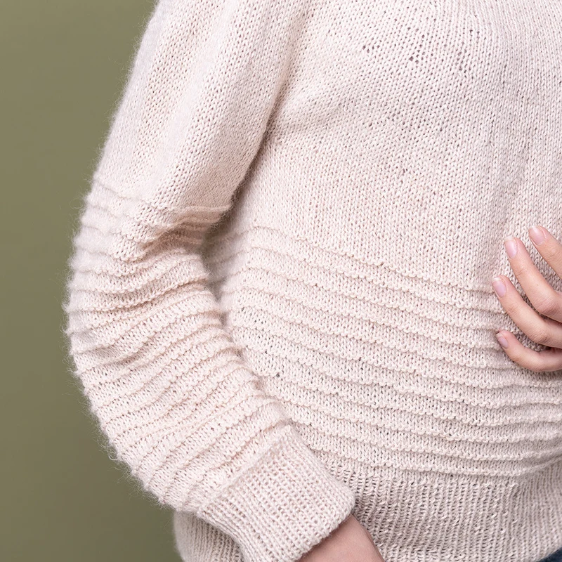 STRICKANLEITUNG | PULLOVER DELICATE STRIPES