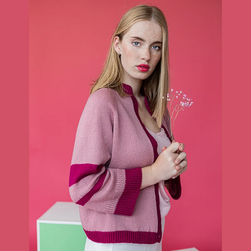 STRICKANLEITUNG | BLOUSON PAULITA