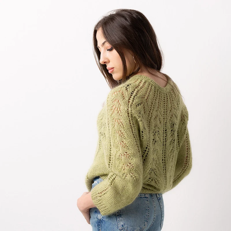 STRICKANLEITUNG | CARDIGAN EYED FERN
