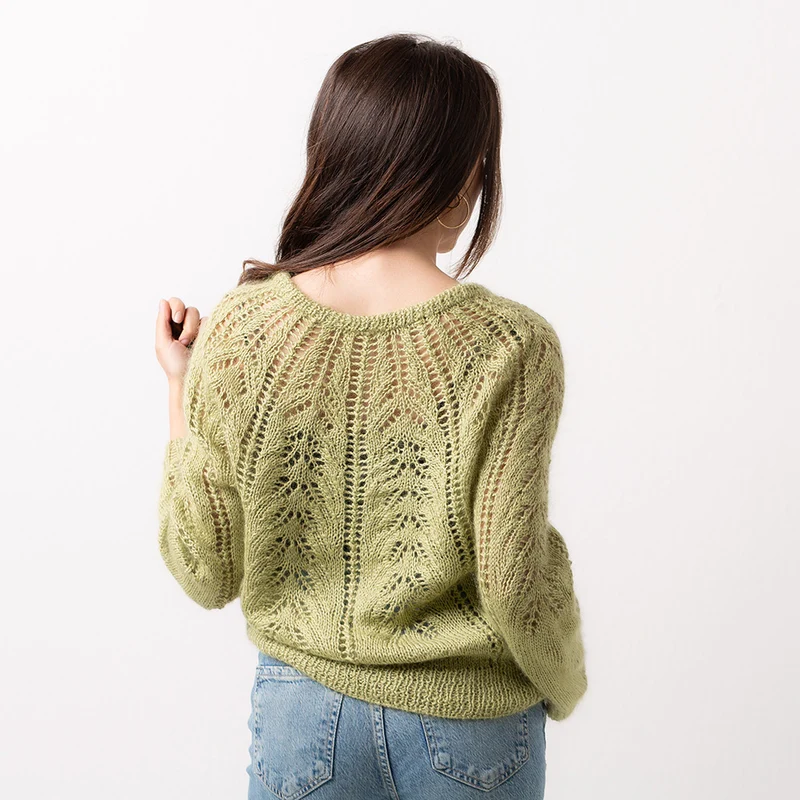 STRICKANLEITUNG | CARDIGAN EYED FERN