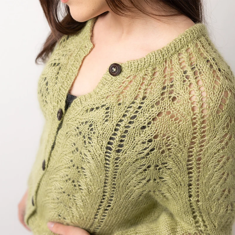 STRICKANLEITUNG | CARDIGAN EYED FERN