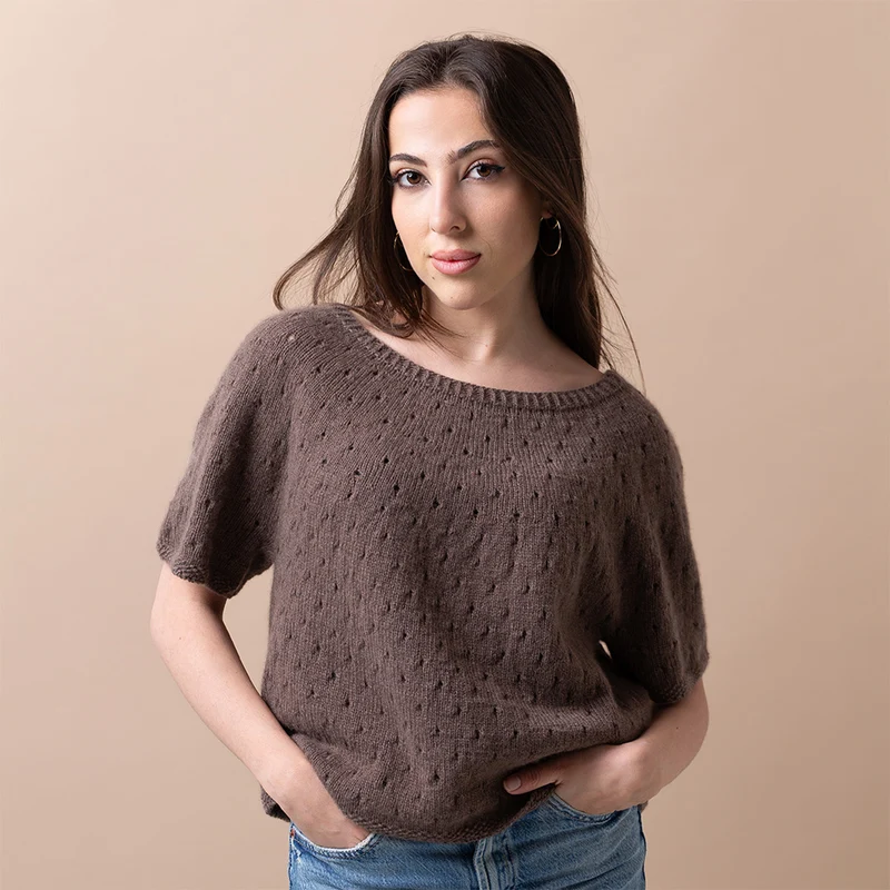 STRICKANLEITUNG | SHIRT AJOUR STITCH