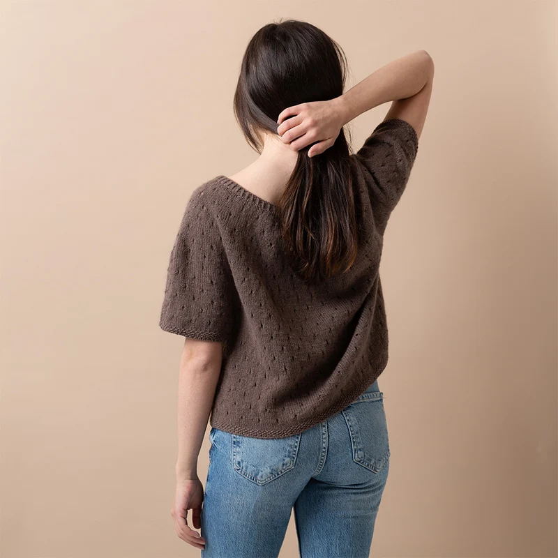 STRICKANLEITUNG | SHIRT AJOUR STITCH