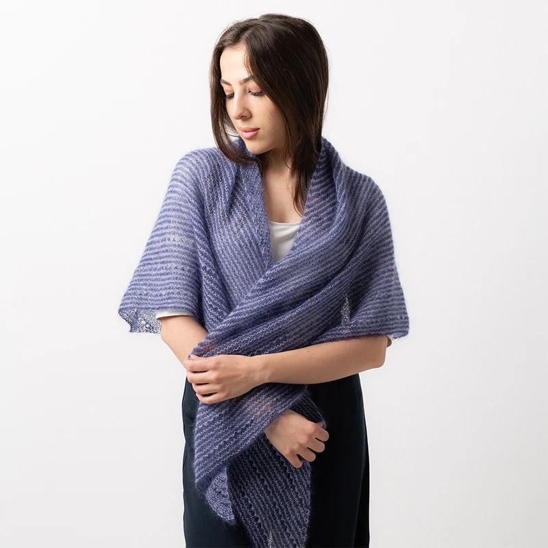 STRICKANLEITUNG | TUCH STRIPED FEATHER