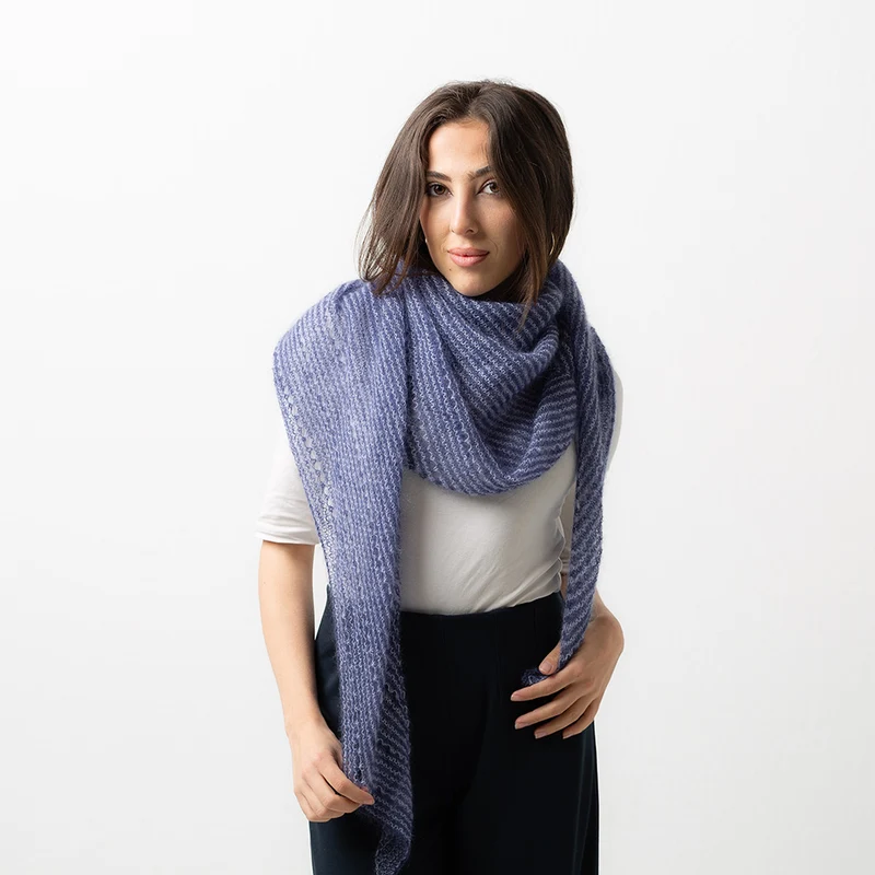 STRICKANLEITUNG | TUCH STRIPED FEATHER