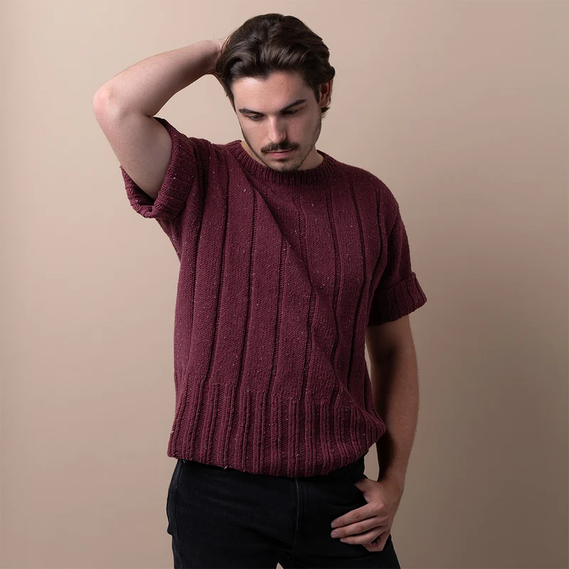 STRICKANLEITUNG | HERRENSHIRT LUIGI
