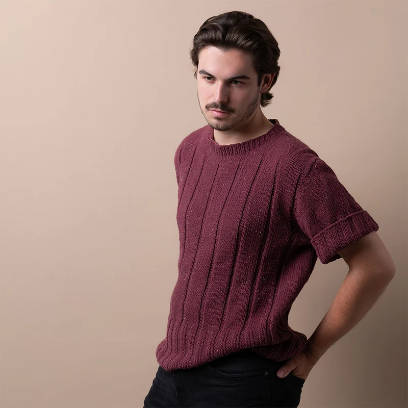 STRICKANLEITUNG | HERRENSHIRT LUIGI