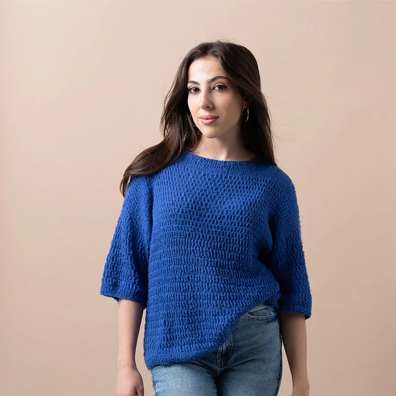 STRICKANLEITUNG | SHIRT SAMIA