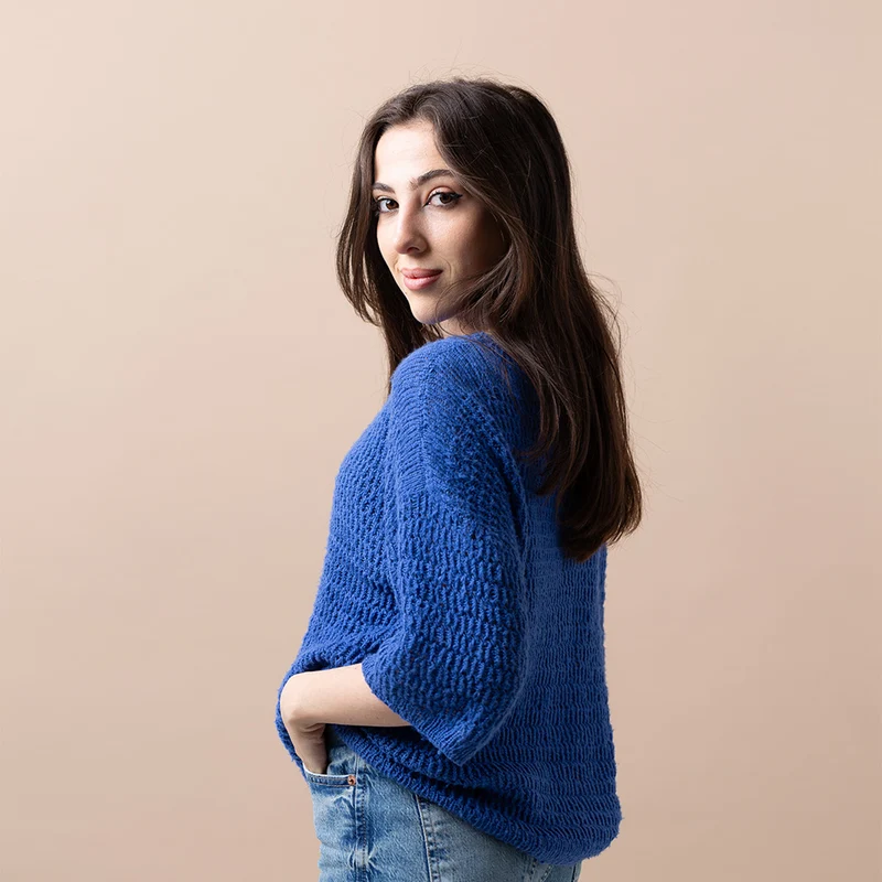 STRICKANLEITUNG | SHIRT SAMIA