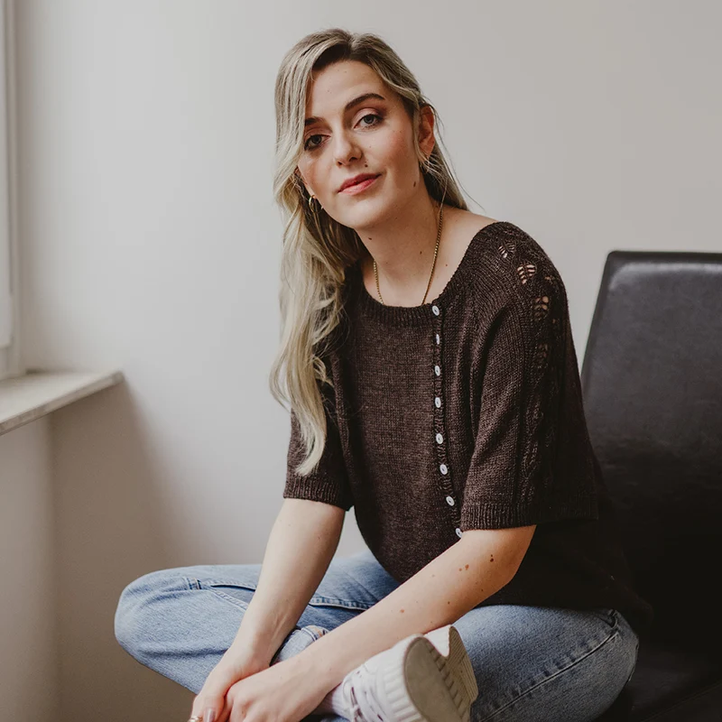 STRICKANLEITUNG | BLUSE ALEDA