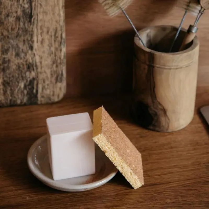 Natural dishwashing sponge (pack of 2)