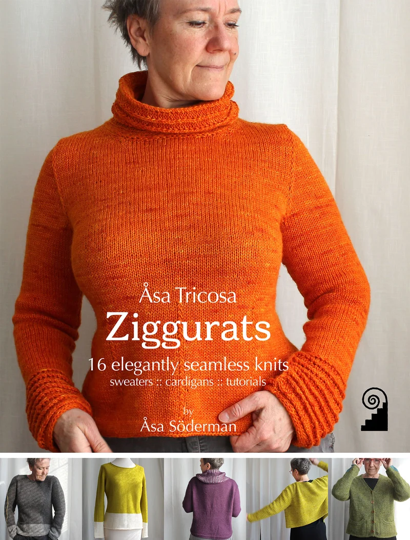 Buch Ziggurats · 16 Elegantly Seamless Knits von Åsa Tricosa