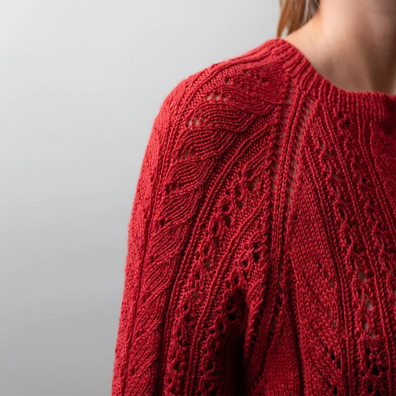 STRICKANLEITUNG | LACE FLOW SWEATER