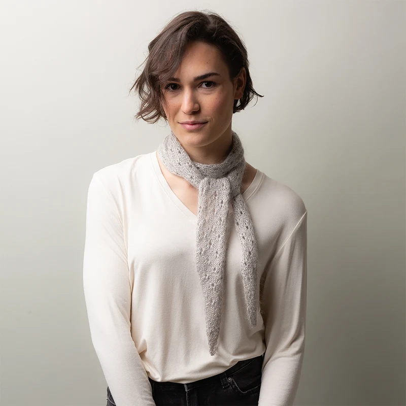 STRICKANLEITUNG | MINISCHAL TIDE EYELETS