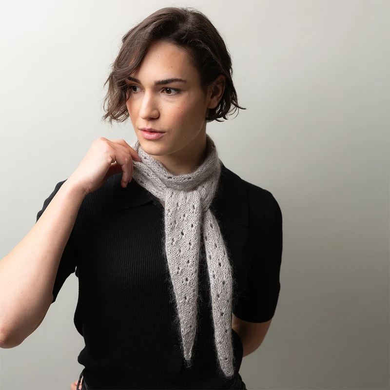 STRICKANLEITUNG | MINISCHAL TIDE EYELETS