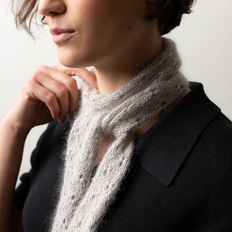 STRICKANLEITUNG | MINISCHAL TIDE EYELETS