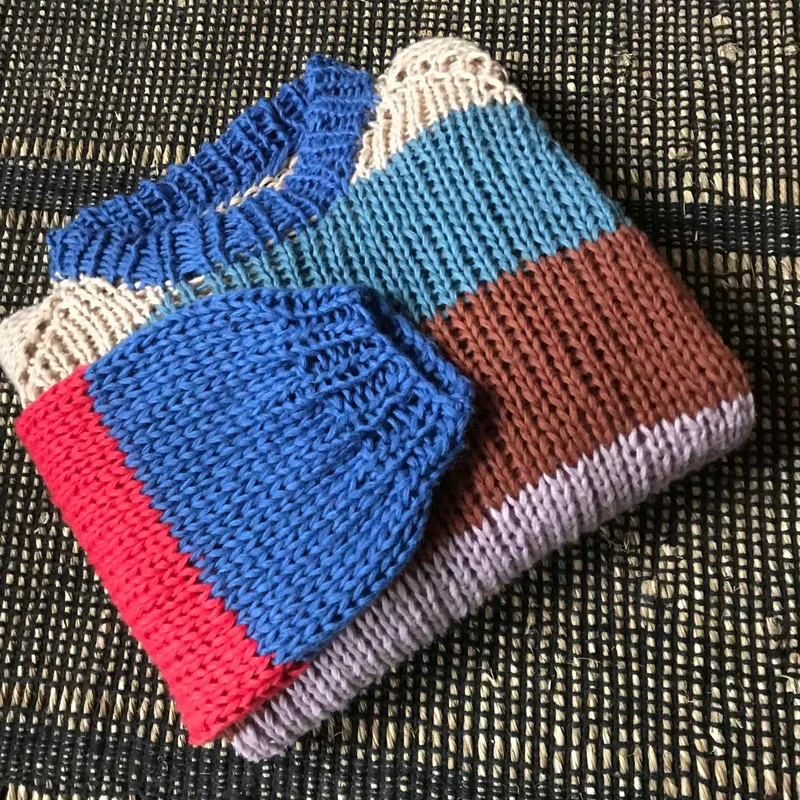STRICKANLEITUNG | PULLOVER TOPSY TURVY RAINBOW