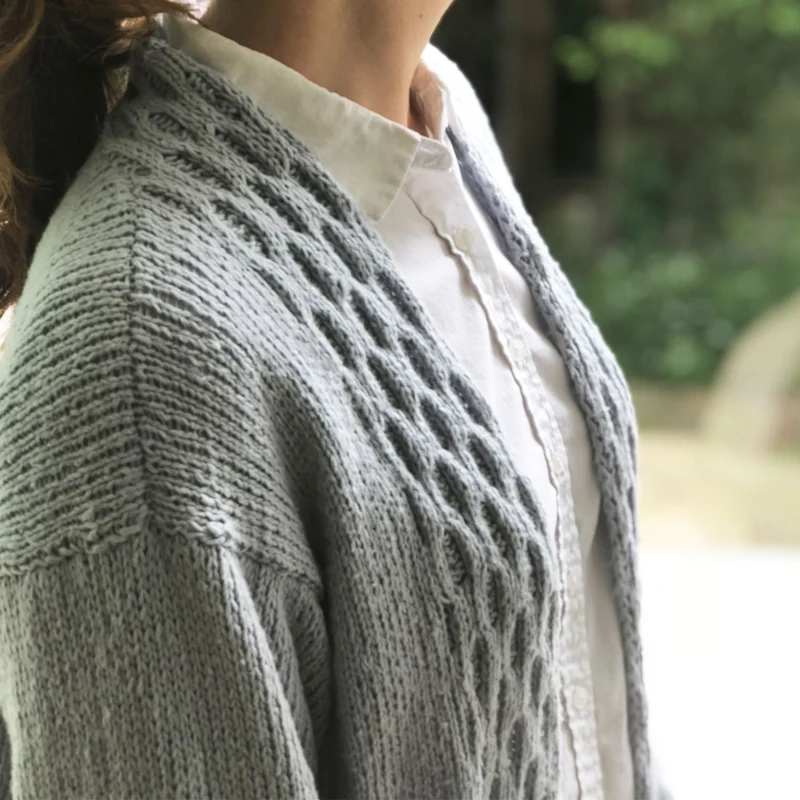 STRICKANLEITUNG | CARDIGAN NUBE