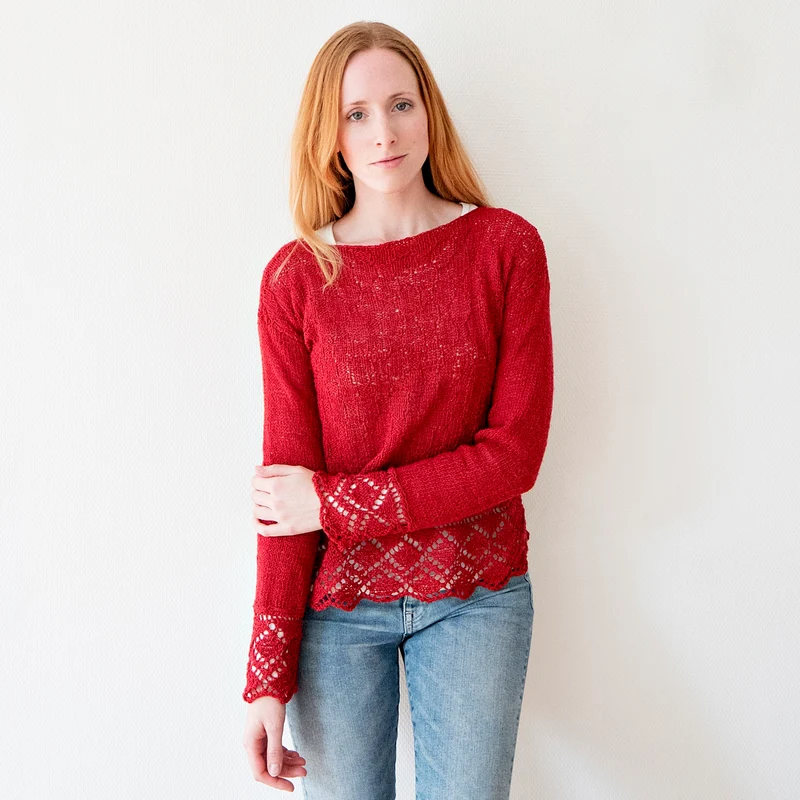 STRICKANLEITUNG | PULLOVER CHERRY