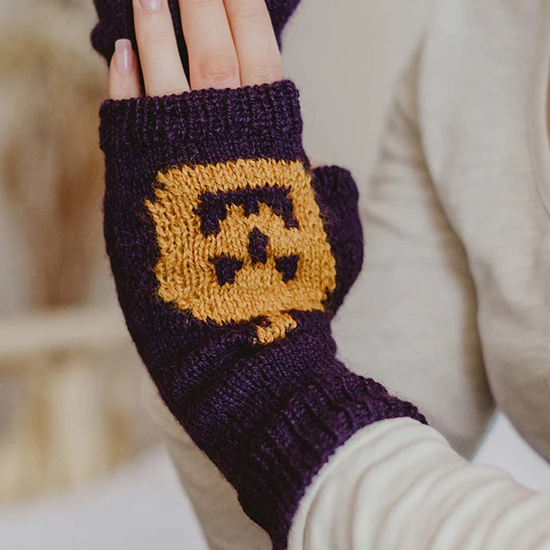 STRICKANLEITUNG | HALLOWEEN STULPEN PUMKY