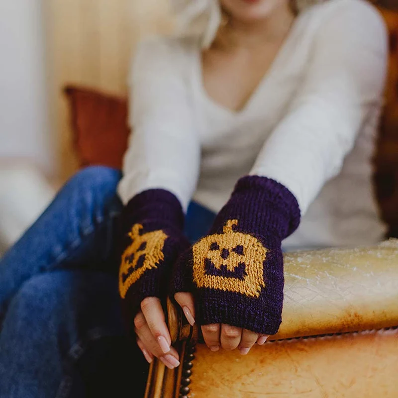 STRICKANLEITUNG | HALLOWEEN STULPEN PUMKY