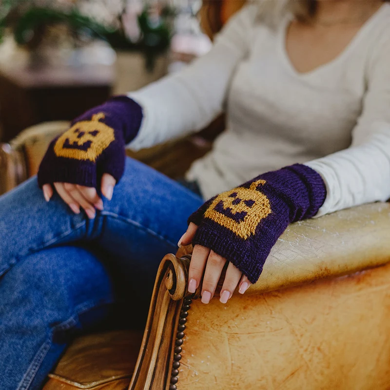 STRICKANLEITUNG | HALLOWEEN STULPEN PUMKY