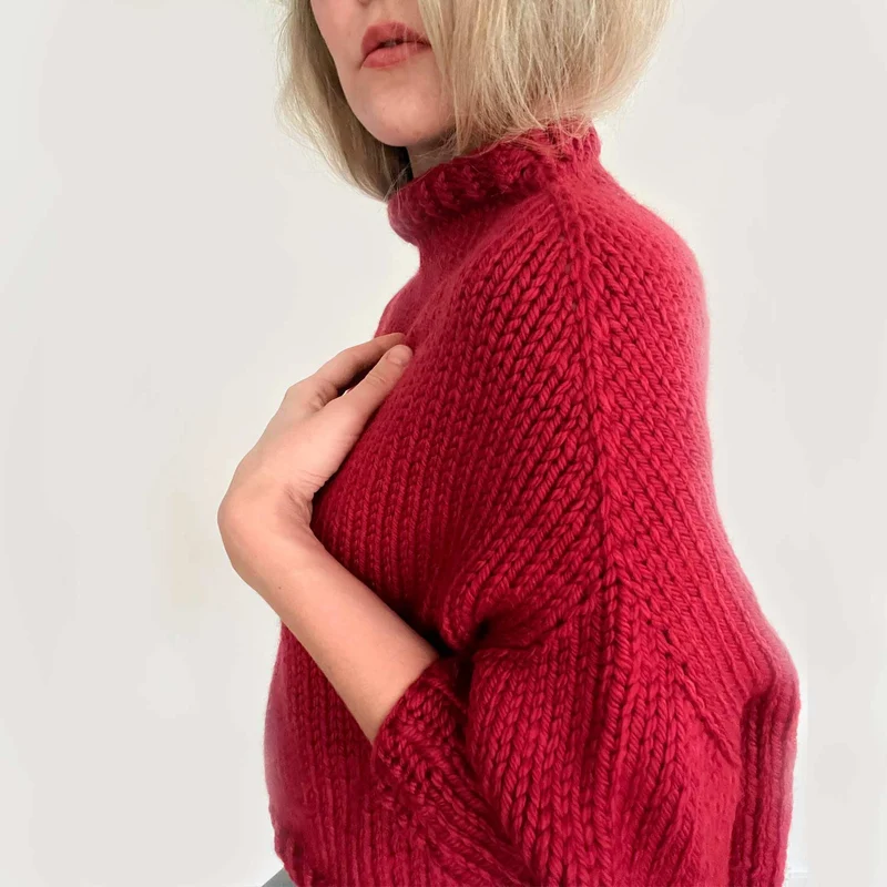 STRICKANLEITUNG | PULLOVER SANDRINA