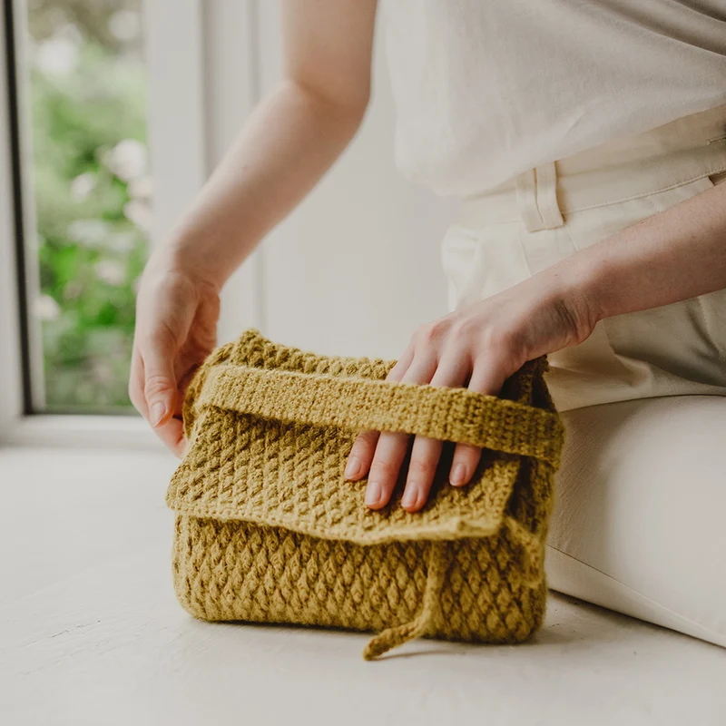 HÄKELANLEITUNG | CLUTCH LUNTI