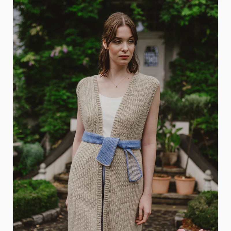 STRICKANLEITUNG | BINDEGÜRTEL LEVKA