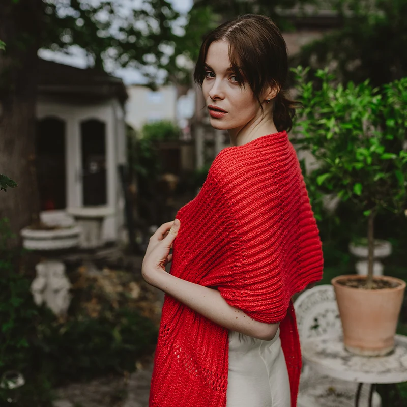 STRICKANLEITUNG | STOLA KANDRA